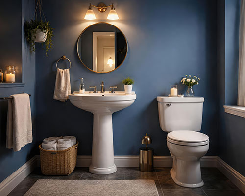 Bathroom interior