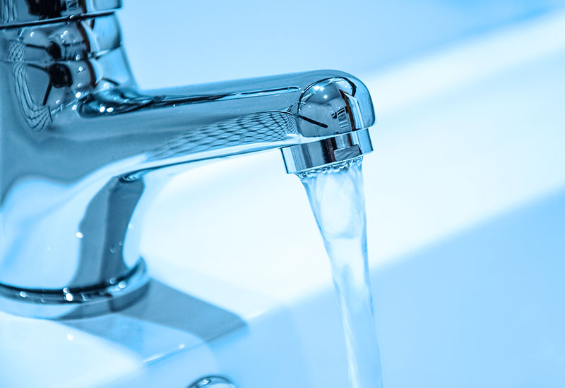 Water Coming Out Of Faucet